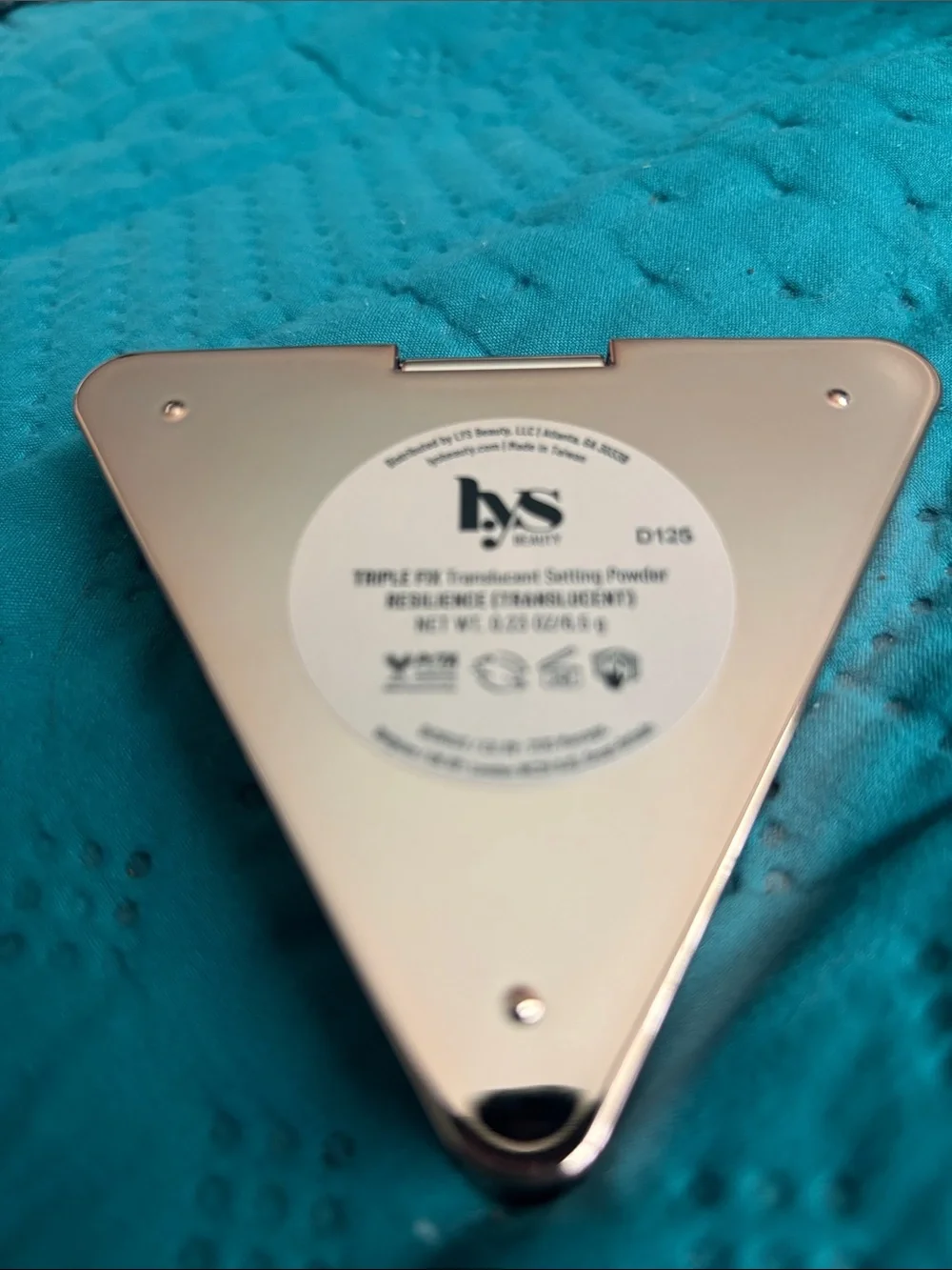 lys Triple fix translucent setting powder Resilence 635